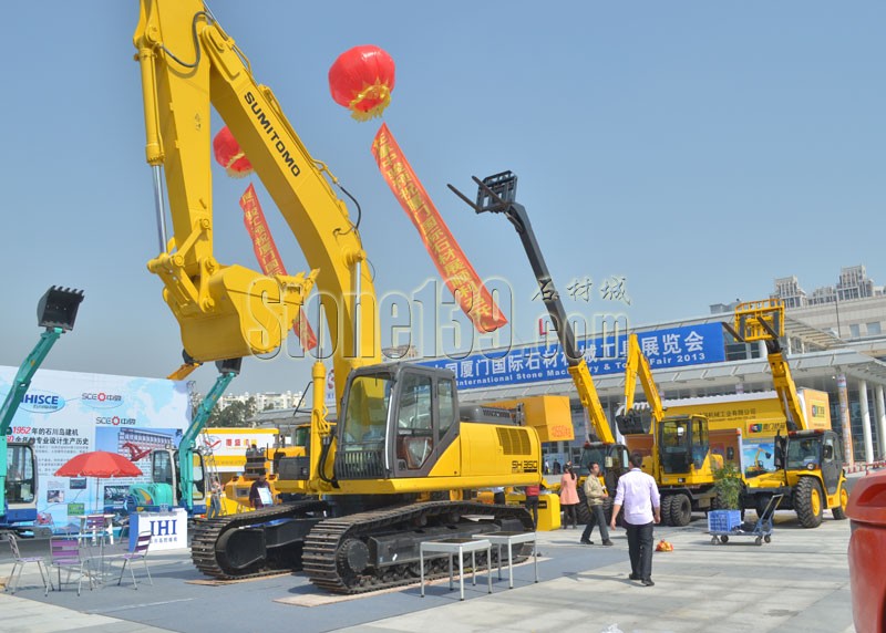 2013廈門石材機械展現場圖拍