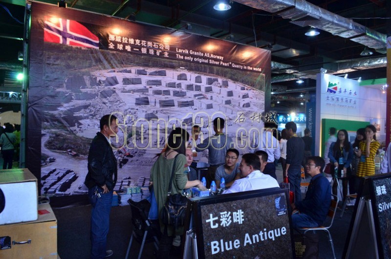第十四屆中國（南安）水頭國際石材博覽會今日開幕現場