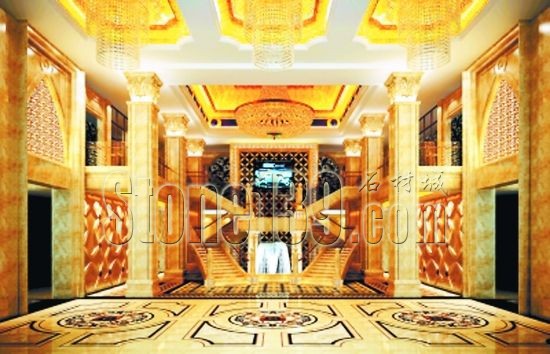 自動雕刻，標準化、批量化生產石磚