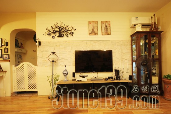 板材爬上墻 五款簡約清新背景墻