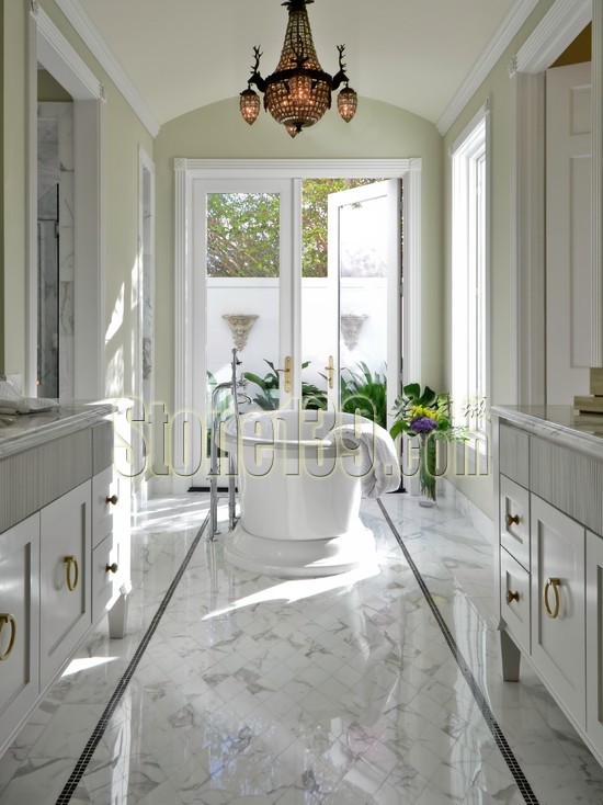 【設計流】分享一些不錯的大理石室內應用設計（圖文）