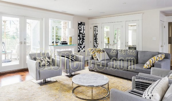 【設計流】分享一些不錯的大理石室內應用設計（圖文）