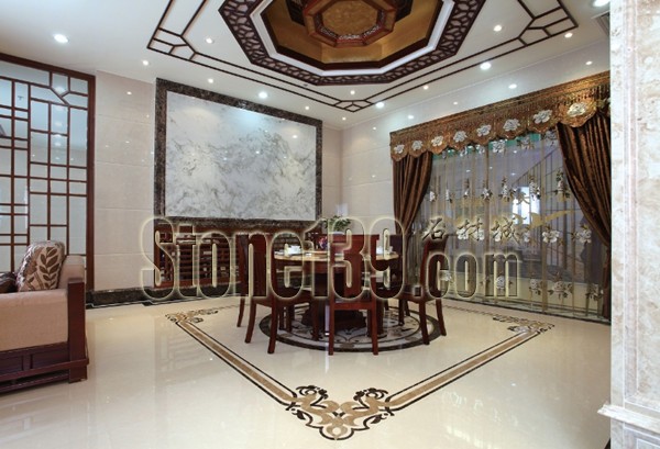 分享幾款漂亮的大理石背景墻裝飾