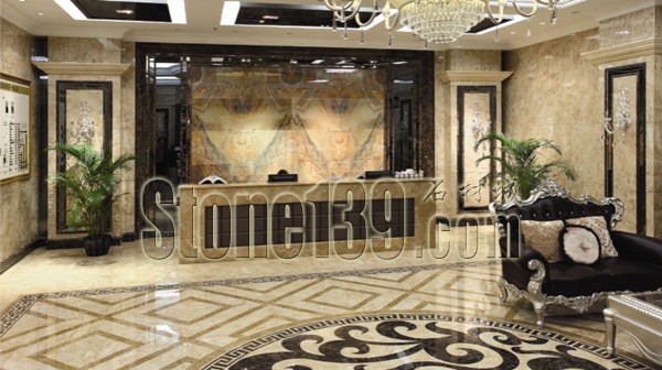 分享幾款漂亮的大理石背景墻裝飾