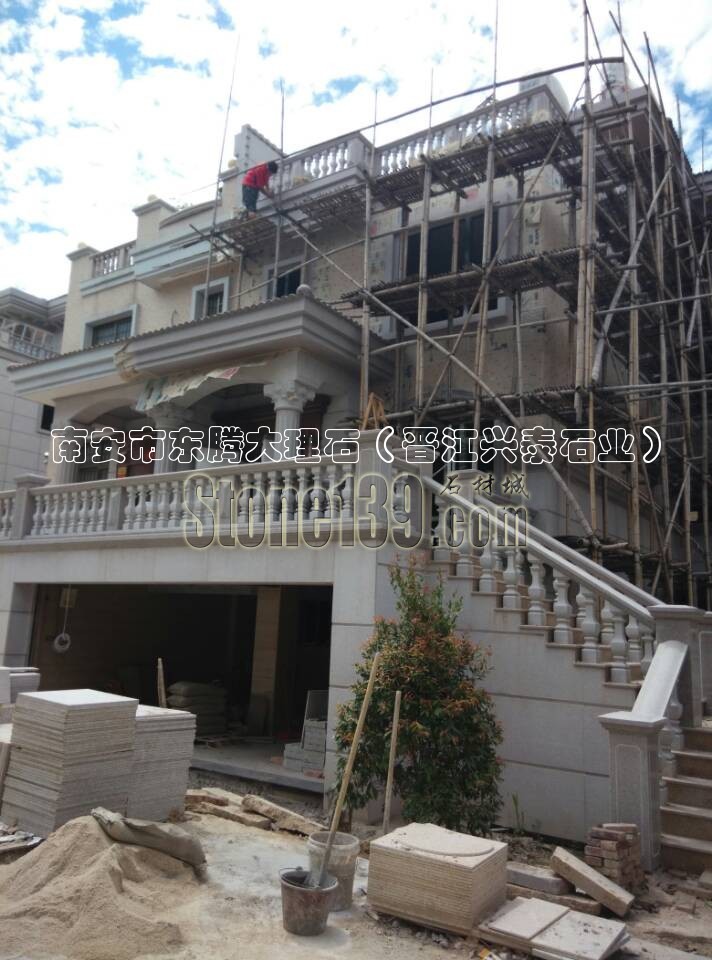 東騰大理石別墅石材裝飾應用