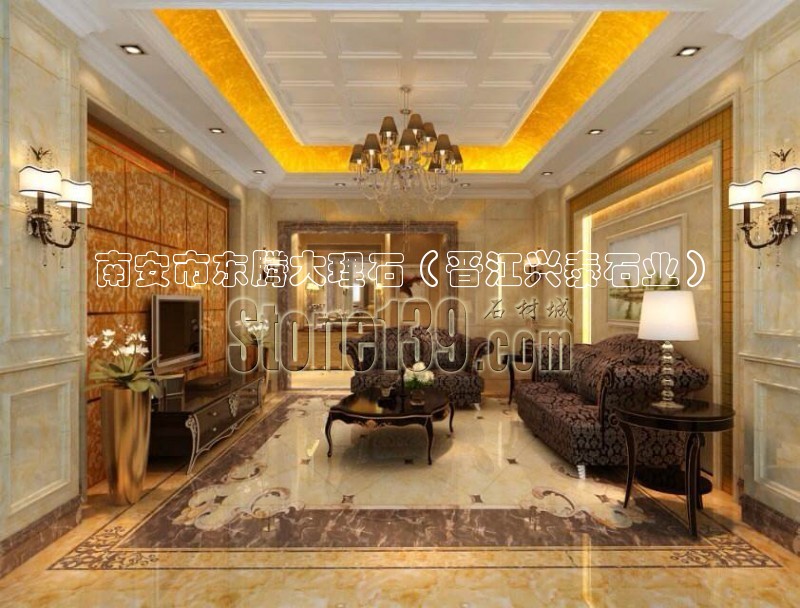 東騰大理石室內石材精裝修工程案例
