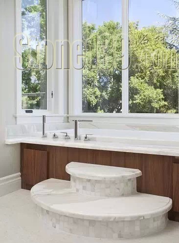 【潮流家裝】白色大理石的完美應用 簡約不簡單