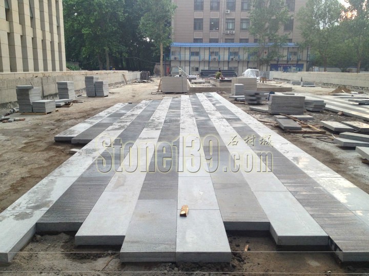 大面積單元式條形花崗巖石材施工技術十步驟