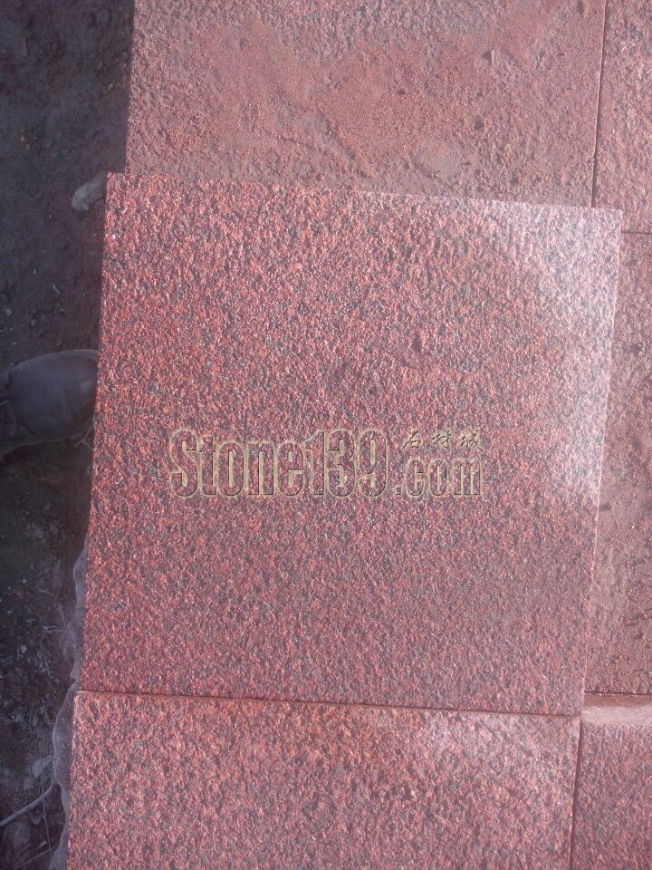 國產山西紅色花崗巖-興縣紅介紹