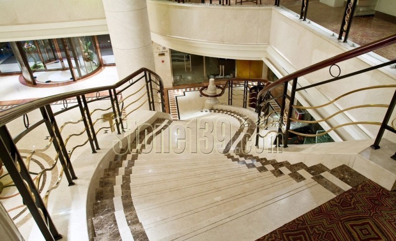 石材造的旋轉樓梯工藝