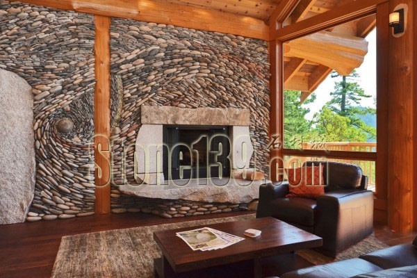 鵝卵石馬賽克打造的家裝藝術暢想