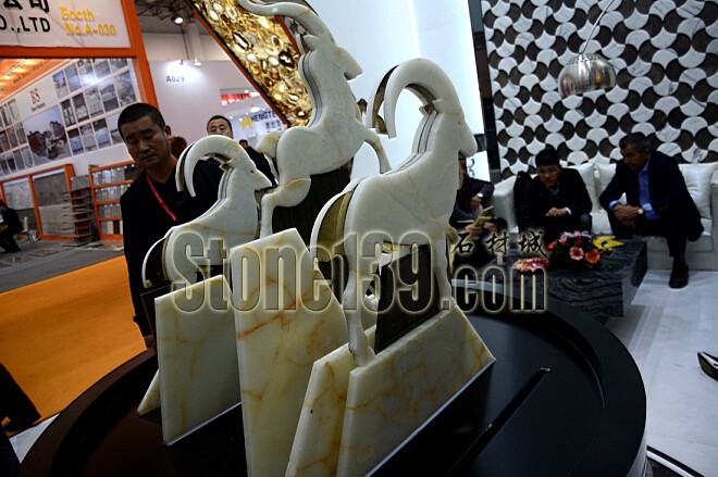 回顧2015廈門國際石材展上那些精美的石材展品設計（圖集）