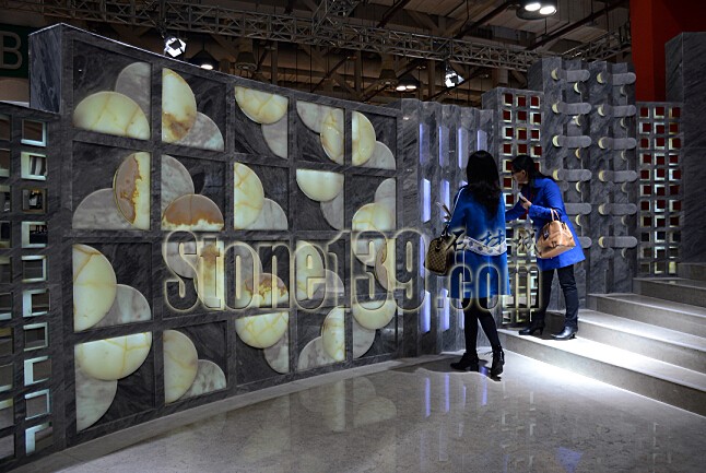 回顧2015廈門國際石材展上那些精美的石材展品設計（圖集）