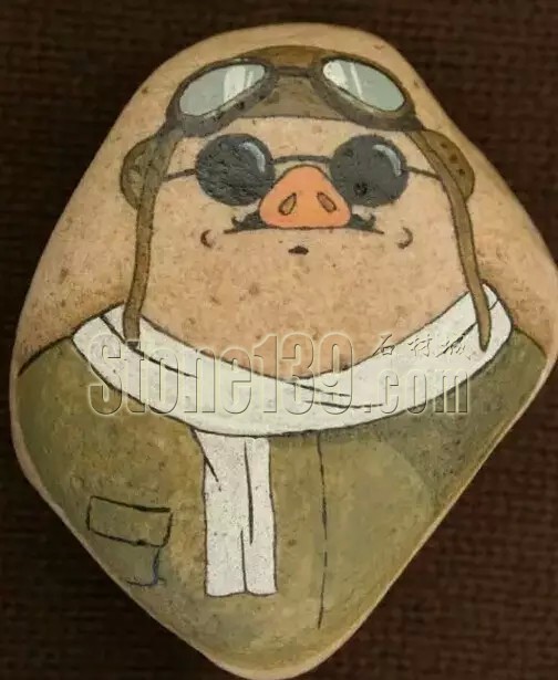 鵝卵石也能變得&ldquo;萌萌噠&rdquo;！&ldquo;石頭畫&rdquo;引關注