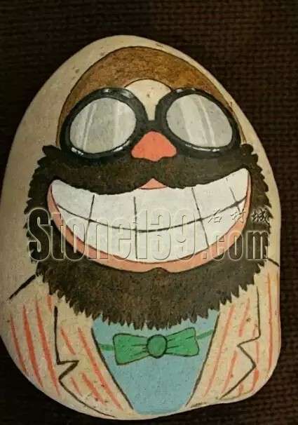 鵝卵石也能變得&ldquo;萌萌噠&rdquo;！&ldquo;石頭畫&rdquo;引關注