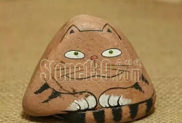 鵝卵石也能變得&ldquo;萌萌噠&rdquo;！&ldquo;石頭畫&rdquo;引關注