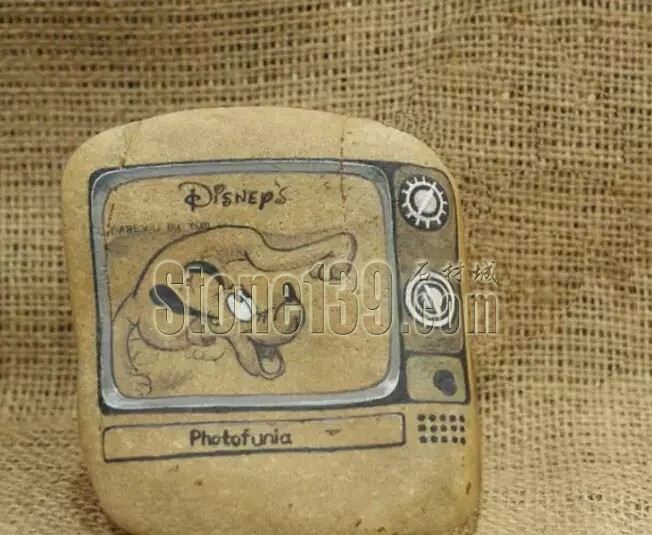 鵝卵石也能變得&ldquo;萌萌噠&rdquo;！&ldquo;石頭畫&rdquo;引關注