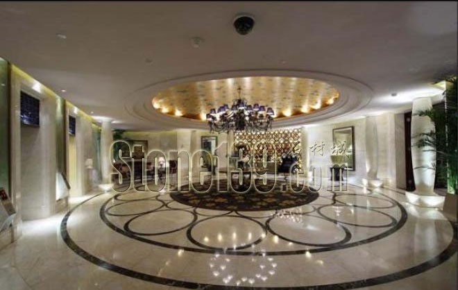 大理石拼花裝飾總有一種豪華氣派的特點