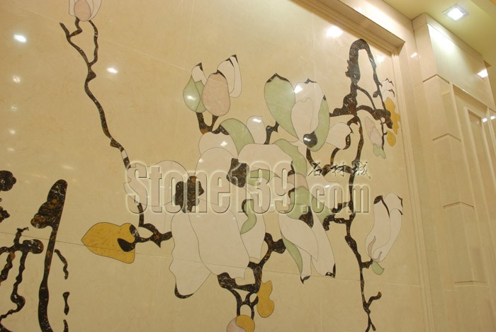 大理石拼花裝飾總有一種豪華氣派的特點