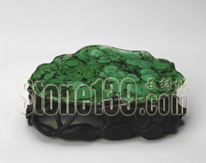 天然石材精品系列之寶石品種&ldquo;孔雀石&rdquo;