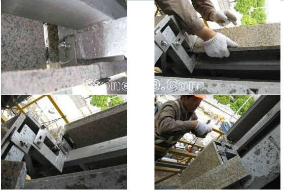 國內大型房地產企業對外墻建筑石材幕墻的施工工藝標準