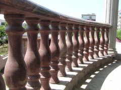 幻彩紅護欄欄桿