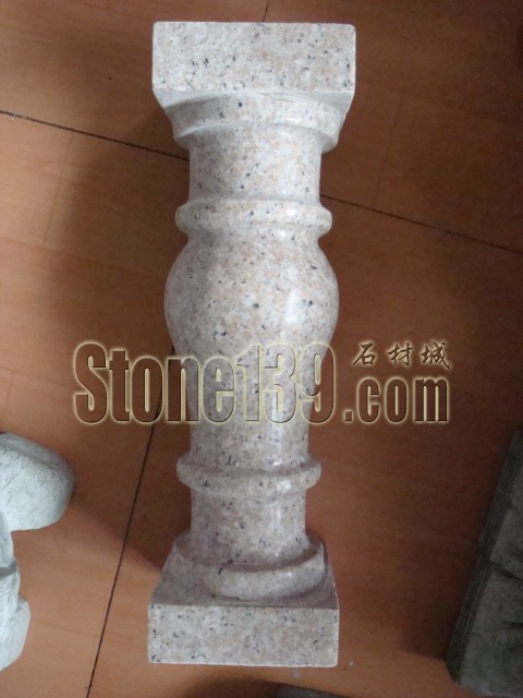 廣和石材花崗巖仿形欄桿產品