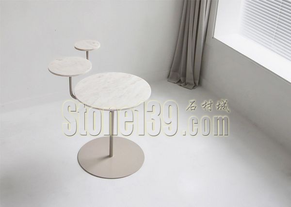 大理石蘑菇桌展示-來自太陽(yáng)系行星的設(shè)計(jì)靈感