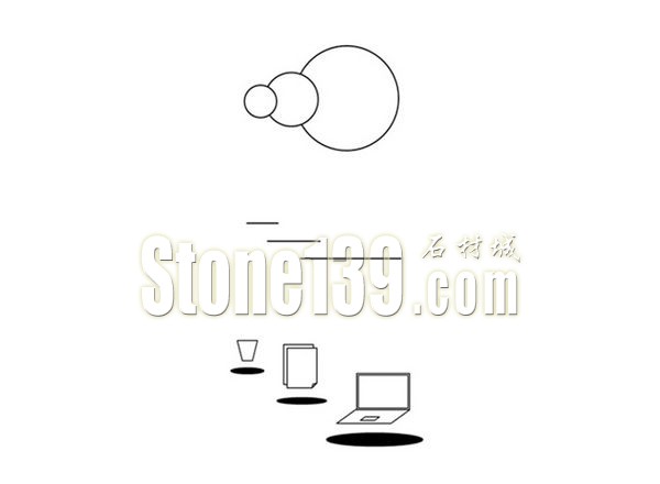 大理石蘑菇桌展示-來自太陽(yáng)系行星的設(shè)計(jì)靈感