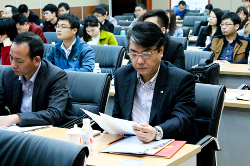 萬隆石業副總經理劉宗泰參加市長質量獎經驗與成果分享