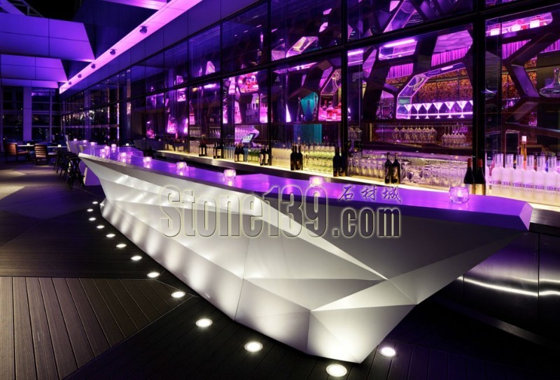 香港OZONE酒吧石材裝飾應用欣賞(多圖)