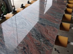 礦山直銷優質國產幻彩紅花崗巖石材幻彩白金