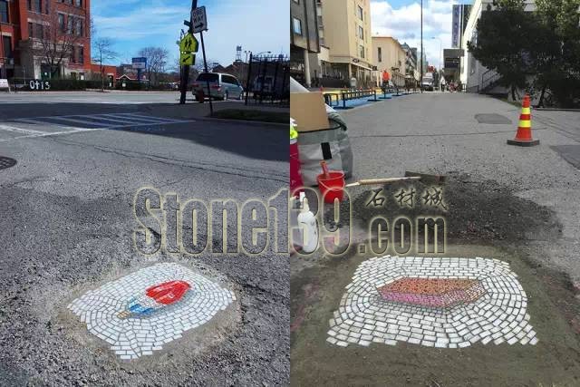 用馬賽克藝術(shù)來(lái)&ldquo;填坑&rdquo;看完我也是醉了（多圖）