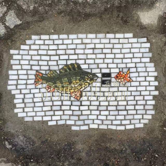 用馬賽克藝術(shù)來(lái)&ldquo;填坑&rdquo;看完我也是醉了（多圖）