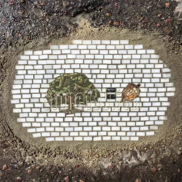 用馬賽克藝術(shù)來(lái)&ldquo;填坑&rdquo;看完我也是醉了（多圖）