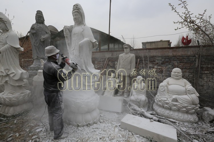 太行山麓下的石雕縣---曲陽石雕信仰和經濟的融合