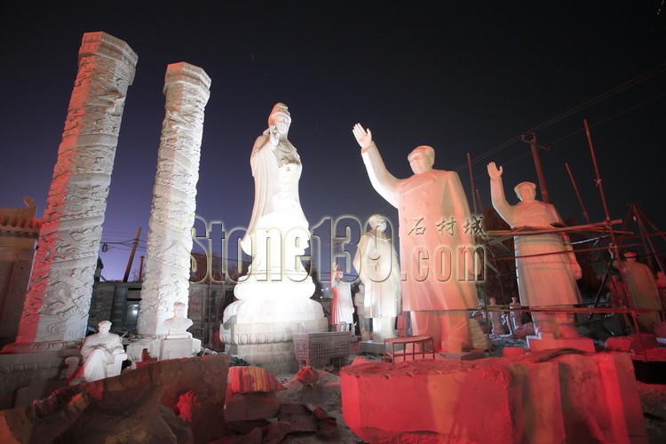 太行山麓下的石雕縣---曲陽石雕信仰和經濟的融合