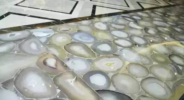 這些室內石材裝飾你能看出來是人造石嗎?