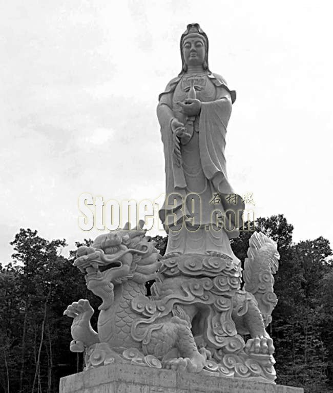 廣東乘龍觀音石&ldquo;雕漂洋過海&rdquo;永久矗立至加拿大