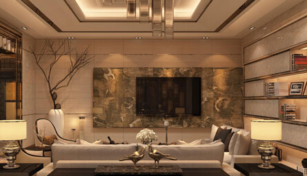 3個大理石背景墻設計方案