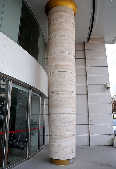 石材柱子裝飾應用案例