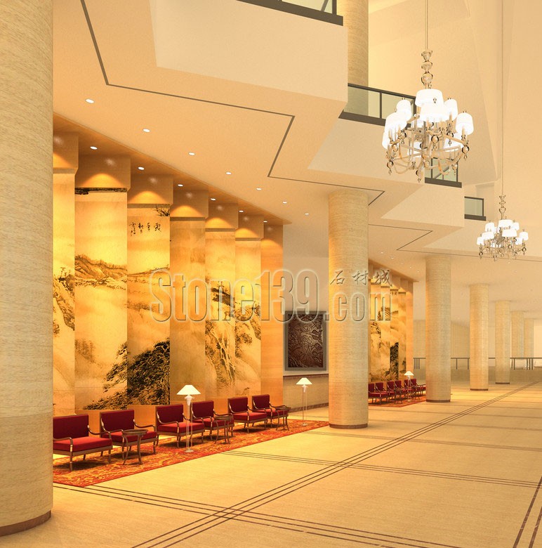 石材柱子裝飾應用案例