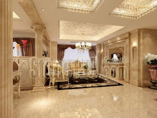 石材柱子裝飾應用案例