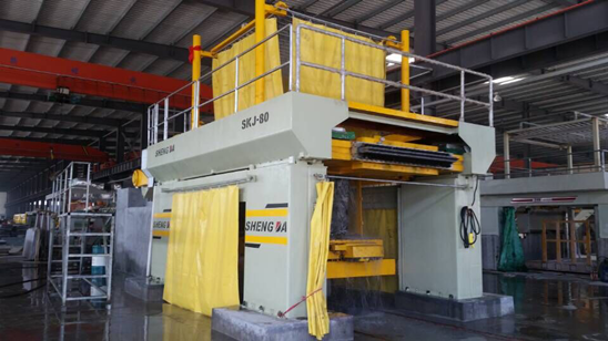 福建盛達機械最新研發產品-----花崗巖框架鋸