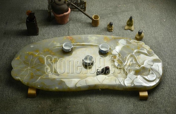 國內比較常用的石材茶盤種類介紹