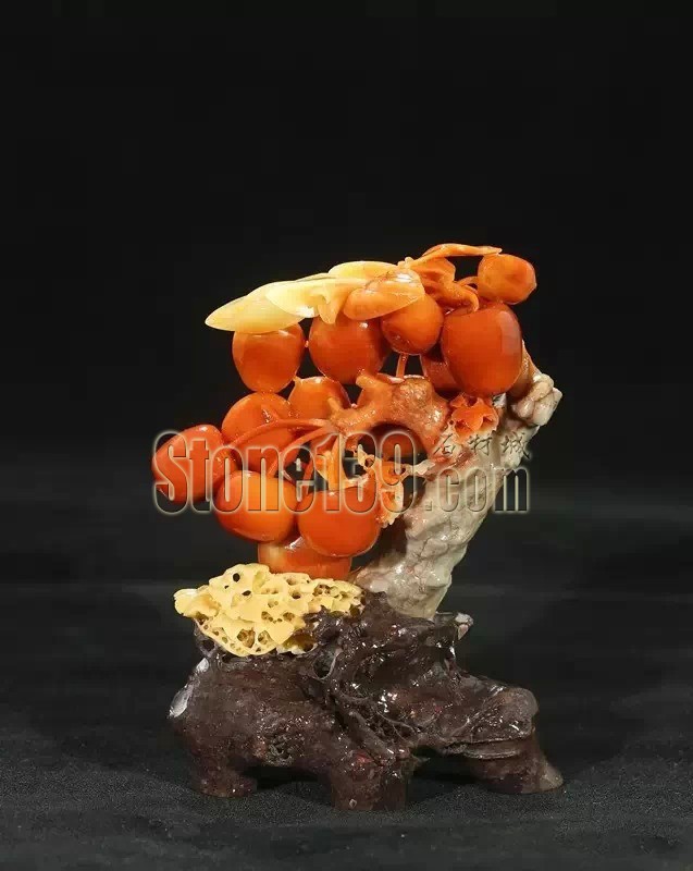 石材雕刻的瓜果蔬菜（精品圖）