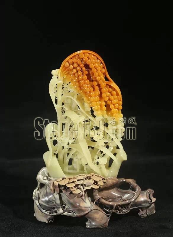 石材雕刻的瓜果蔬菜（精品圖）