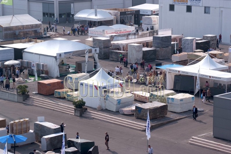 意大利石材展現場圖片