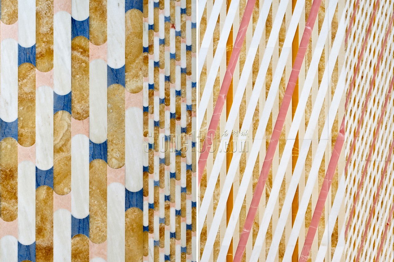 這位設(shè)計師,想用“軟性大理石”驚艷全場