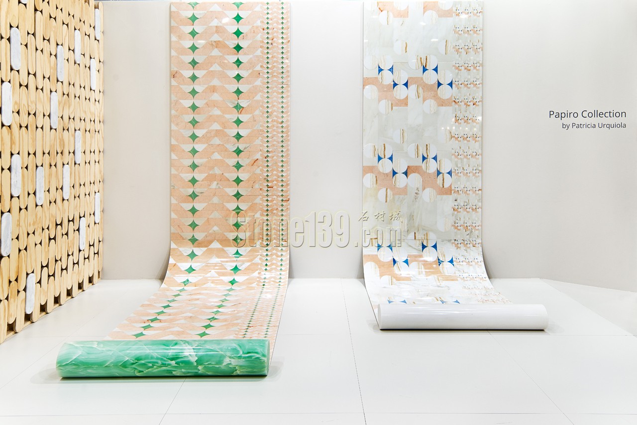 這位設(shè)計師,想用“軟性大理石”驚艷全場